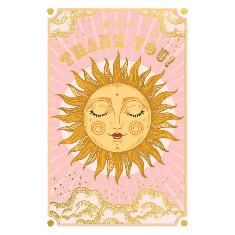 Sunshine Thank You Notecards Box of 10